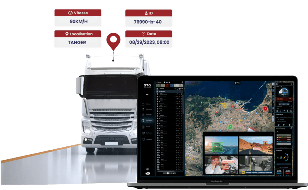 Surveillez en temps réel l'état de votre flotte avec le GPS Maroc