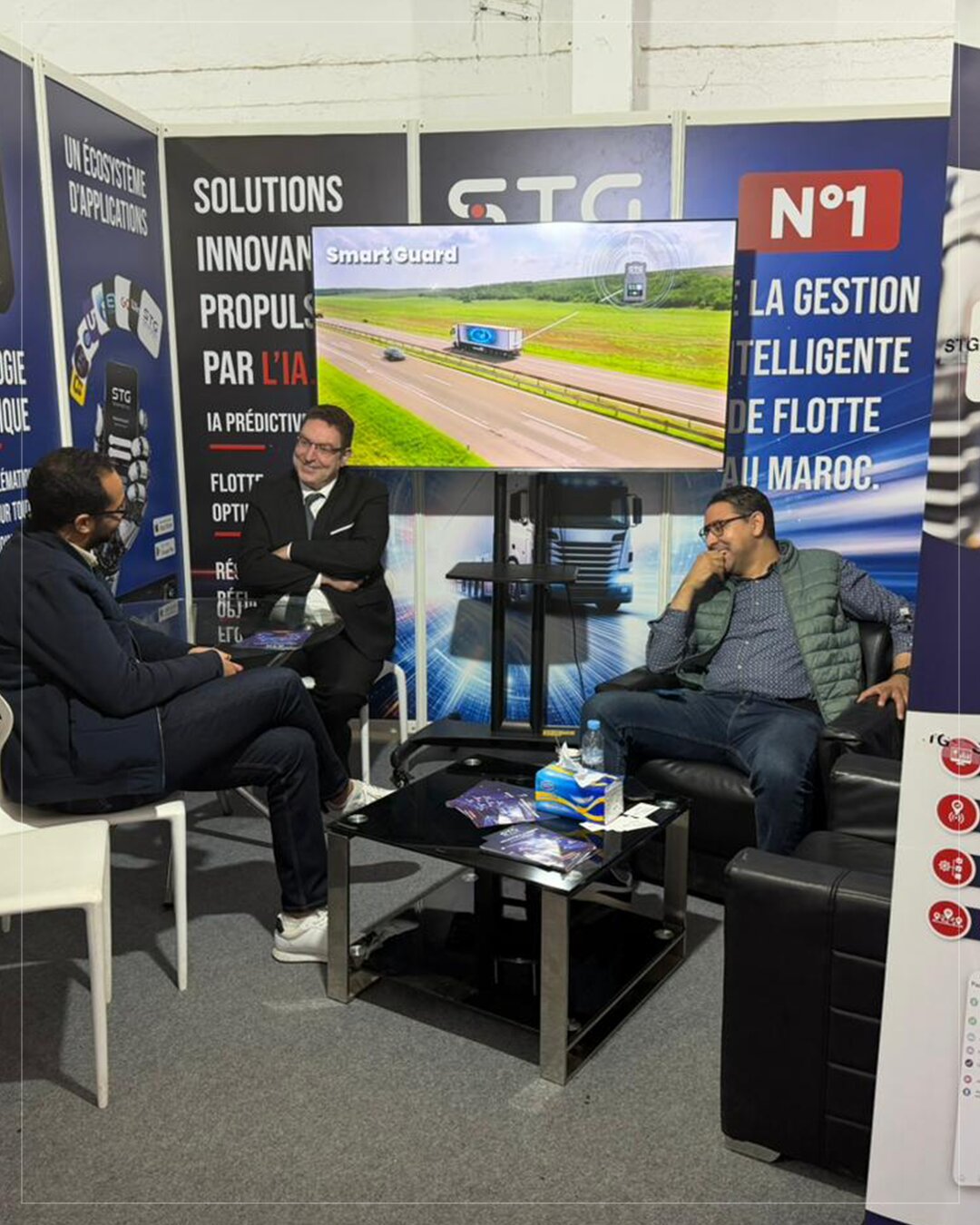 STG Telematics à Franchise Exhibition Morocco 2026 : une première participation remarquée
