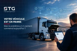 Véhicule en panne : maintenance préventive de flotte avec STG Telematics au Maroc